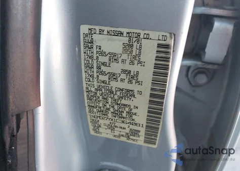 2001 Nissan Frontier Sc-V6 z USA, uszkodzony, nr VIN 1N6MD27YX1C364081